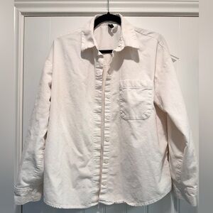 H&M White button down